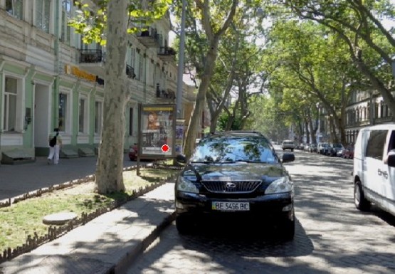 Фото рекламної площини за адресою Пушкинская ул., 11