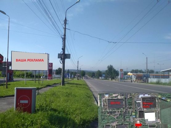 Фото рекламной плоскости по адресу вул. Микулинецька  - РОСТ метал