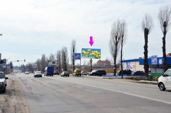 Фото рекламної площини за адресою ул. Киевская