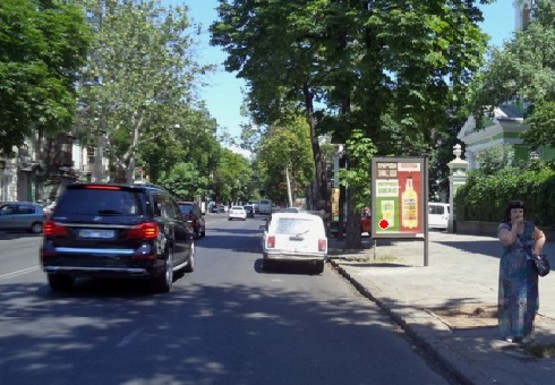 Фото рекламної площини за адресою Екатерининская ул., 51