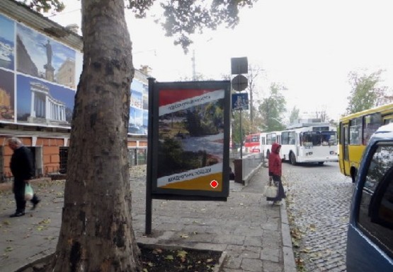 Фото рекламной плоскости по адресу Пушкинская ул., 83