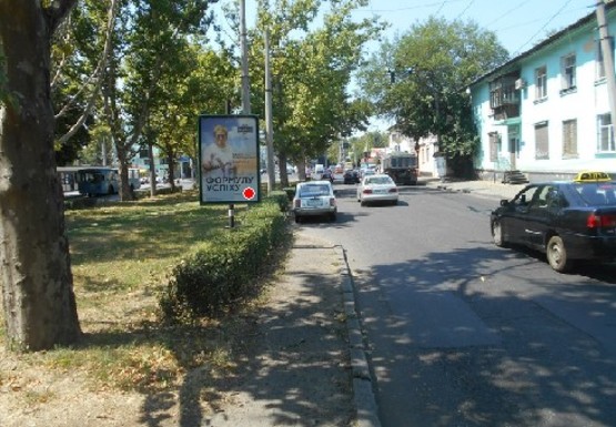 Фото рекламної площини за адресою Адмиральский пр.,40 [35 А]