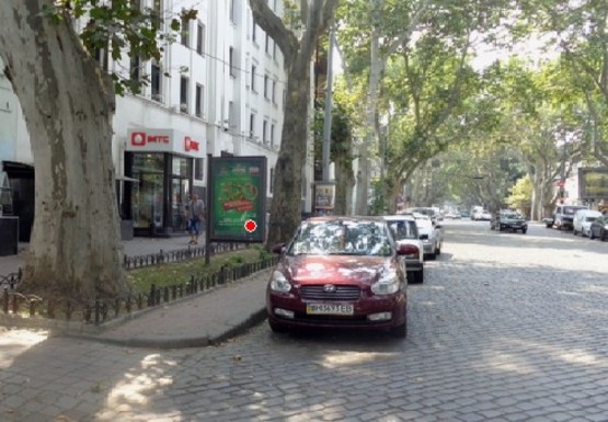 Фото рекламной плоскости по адресу Пушкинская ул., 47 - Базарная ул.