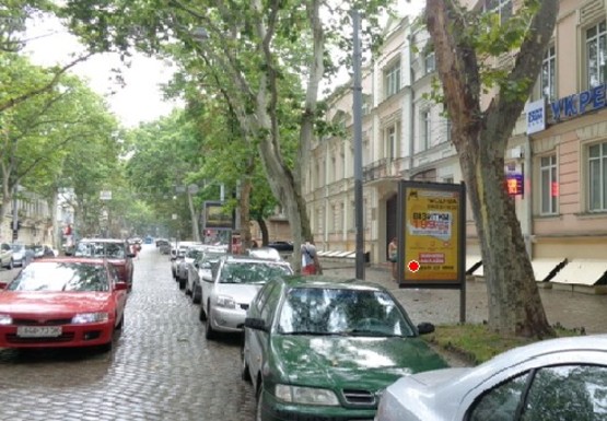 Фото рекламної площини за адресою Пушкинская ул., 26