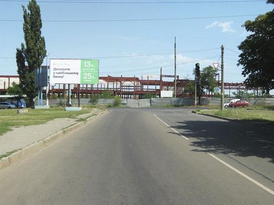 Фото рекламной плоскости по адресу мкр. Горняцкий, 43 - Николая Свитальского ул.,  дв-е к  173 кв.