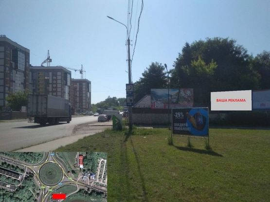 Фото рекламної площини за адресою Збаразьке кільце - АЗС "ОККО" зліва