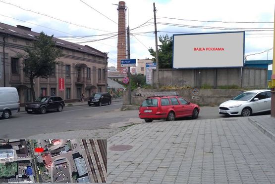 Фото рекламної площини за адресою вул. Б. Хмельницького - зупинка Ж/Д вокзал