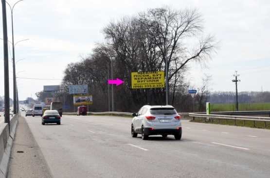 Фото рекламної площини за адресою Одесское шоссе
