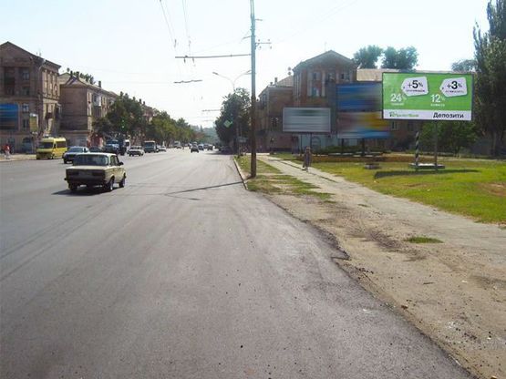 Фото рекламної площини за адресою Сичеславская ул.- Электрическая ул., 2 (ост."КРЭС"),   к Фукса ул.