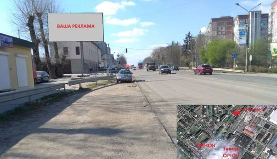 Фото рекламной плоскости по адресу вул. 15 Квітня - ресторан "Диканька"