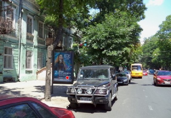 Фото рекламной плоскости по адресу Екатерининская ул., 50