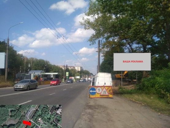 Фото рекламной плоскости по адресу вул. 15 квітня-АЗС "ОККО"-Водоканал