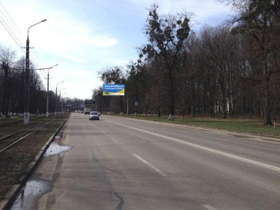 Фото рекламной плоскости по адресу вул. Хмельницьке шосе, 81