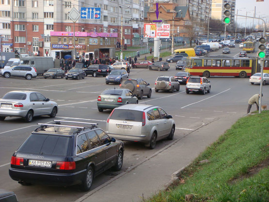 Фото рекламной плоскости по адресу ул. Чернобыльская,\ ул. Ирпенская