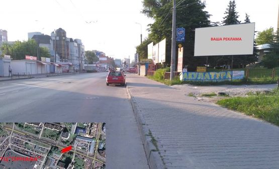 Фото рекламной плоскости по адресу вул. Живова - видавництво Збруч