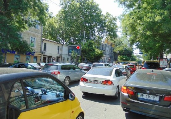 Фото рекламной плоскости по адресу Б. Арнаутская ул., 47 - Пушкинская ул.