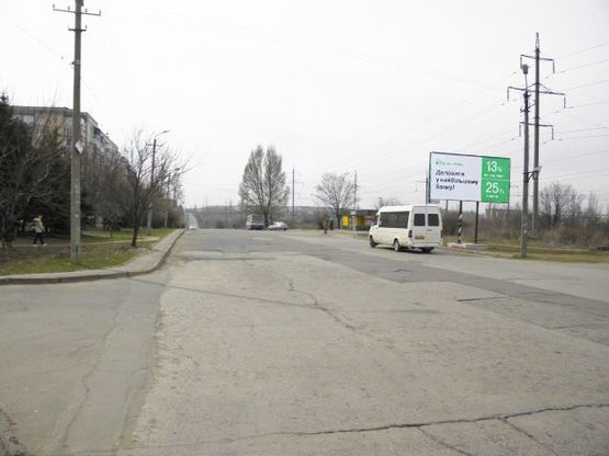 Фото рекламной плоскости по адресу мкр. Восточный - 2, Лисового ул.,10, дв-е к СТ ст. "Городская больница"