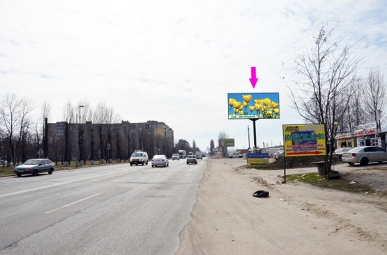 Фото рекламної площини за адресою ул. Киевская