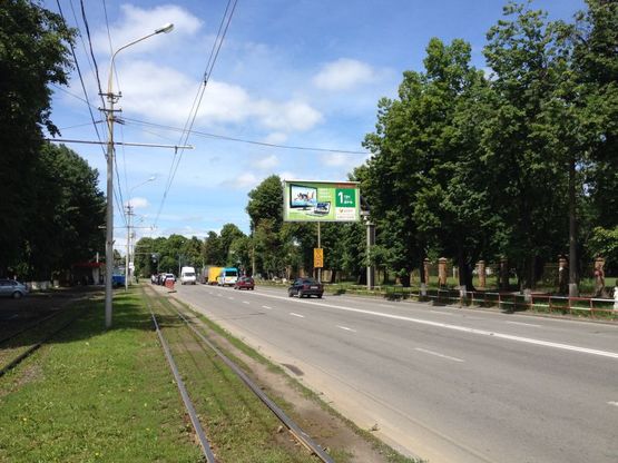 Фото рекламной плоскости по адресу вул. Хмельницьке шосе, 22