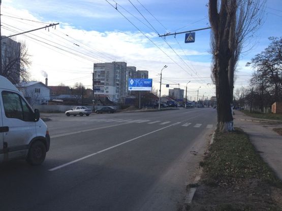 Фото рекламной плоскости по адресу вул. Немирівське шосе - вул. Учительська