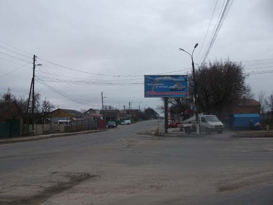 Фото рекламной плоскости по адресу ул. Данила Нечая - ул. Якова Шепеля