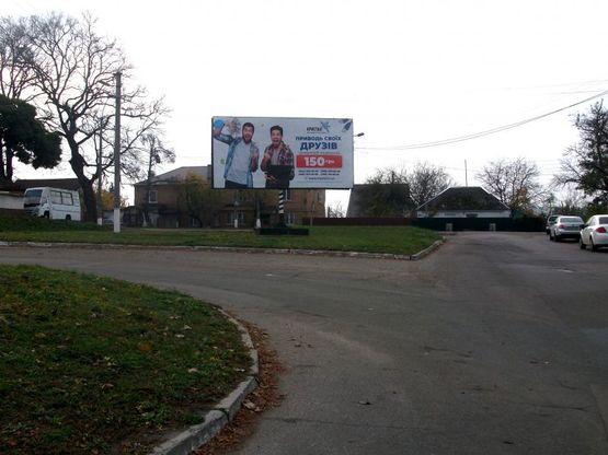 Фото рекламной плоскости по адресу вул. Грушевського, 53