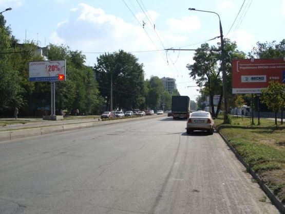 Фото рекламной плоскости по адресу вул.Перемоги - вул.Сталеварів, ст.Б