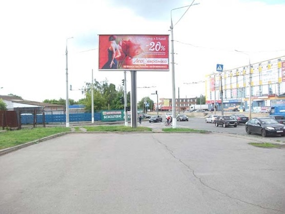 Фото рекламной плоскости по адресу ул. Батогская - ул. Стрелецкая