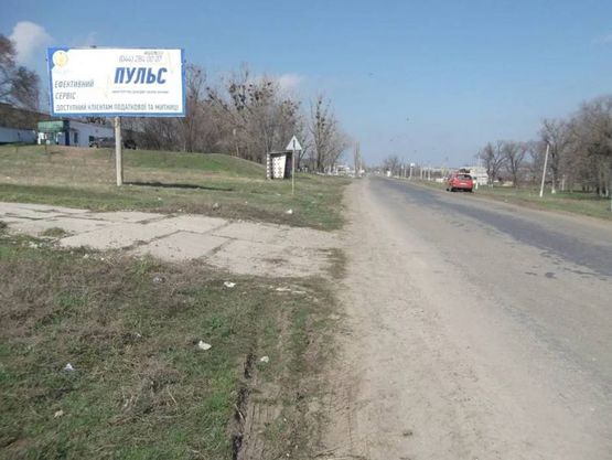 Фото рекламної площини за адресою г.Тарутино, въезд