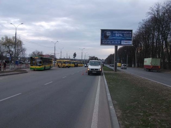 Фото рекламной плоскости по адресу Барское шоссе - ул. Келецкая (разд) к Келецкой