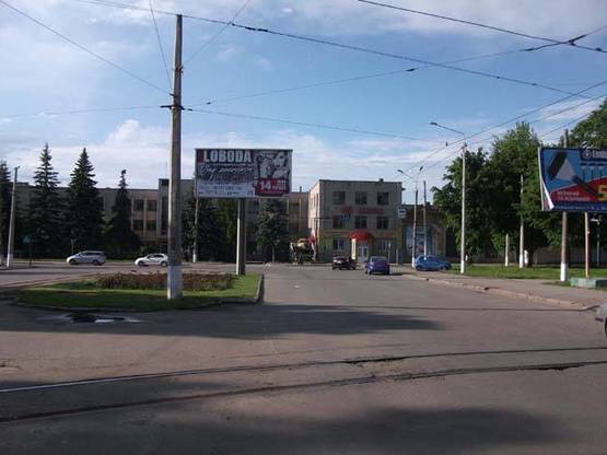 Фото рекламной плоскости по адресу ул. Замостянская - ул. Стрелецкая