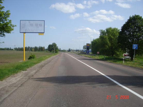 Фото рекламної площини за адресою трасса Борисполь-Днепропетровск_км 10+300_левый // из Киева