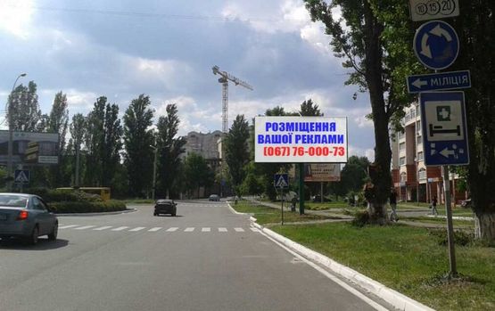 Фото рекламної площини за адресою Ул. Шолуденко, возле дома ул. Шолуденко, 6-В