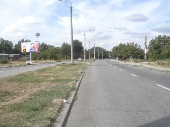 Фото рекламной плоскости по адресу вул.Тиражна, напрямок на м.Дніпро, ст.Б