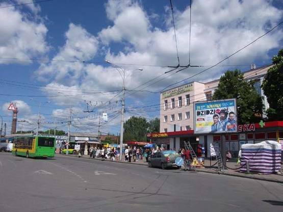 Фото рекламної площини за адресою пл. Привокзальная (Аптека)