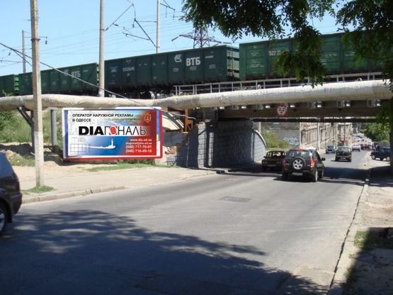 Фото рекламной плоскости по адресу ул. Краснослободской спуск (в центр) №1