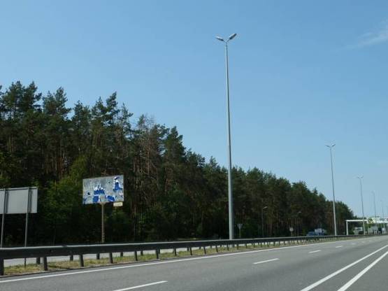 Фото рекламної площини за адресою трасса Киев-Житомир_км 36+250_левый // из Киева