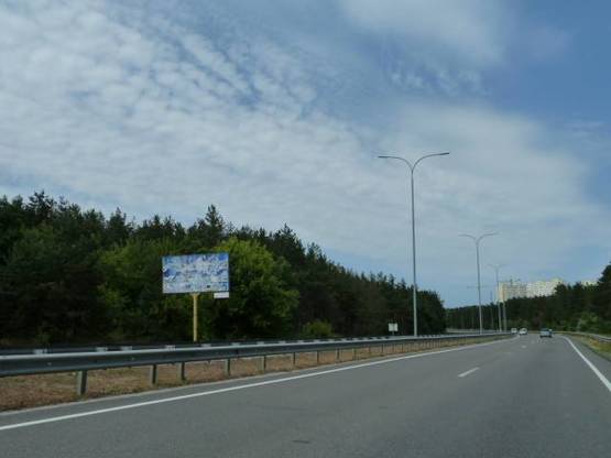 Фото рекламной плоскости по адресу трасса Киев-Вышгород-Десна_км 18+450_левый // из Киева