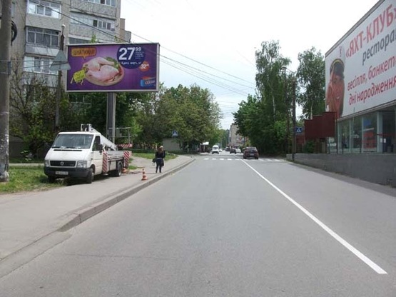 Фото рекламной плоскости по адресу ул. Константина Василенко (р-н "Диамант")