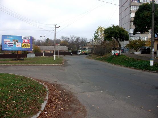 Фото рекламної площини за адресою вул. Грушевського, 53