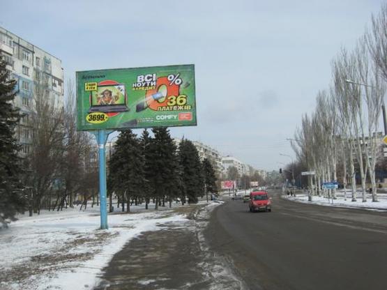 Фото рекламной плоскости по адресу ул.Заднепровская-ул.Новгородская