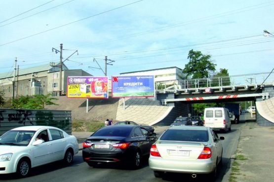 Фото рекламной плоскости по адресу ул. Краснослободской спуск №1