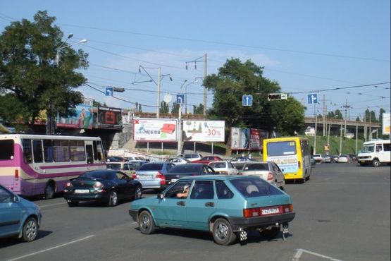 Фото рекламной плоскости по адресу ул. Черноморского Казачества / ул. Приморская
