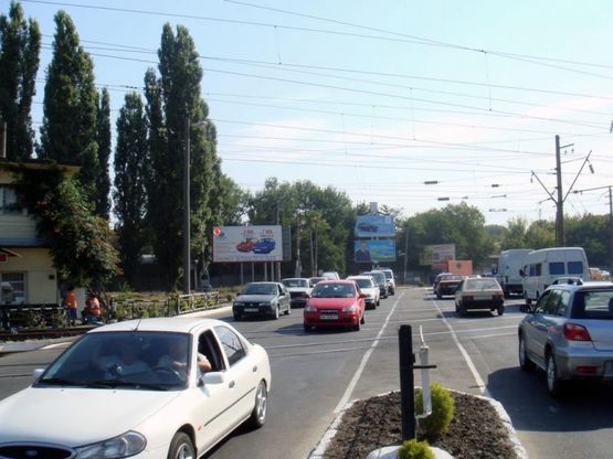 Фото рекламной плоскости по адресу ул. Столбовая / Дальницкий переезд №3