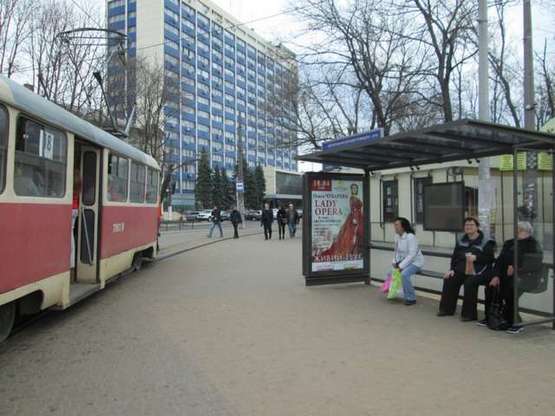 Фото рекламной плоскости по адресу Канатна вул. - Куликове поле пл., №1