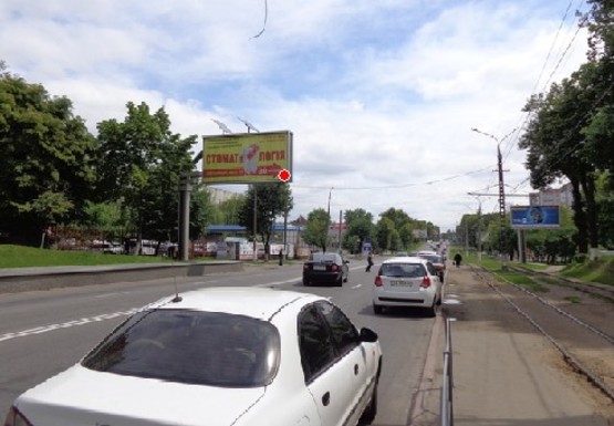 Фото рекламной плоскости по адресу Хмельницкое шосе (завод Аналог)