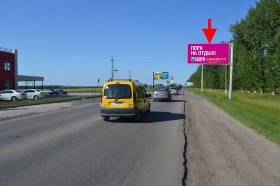 Фото рекламної площини за адресою ул. Леся Сердюка -окружная дорога-2- выезд из города в ст пос.Циркуны