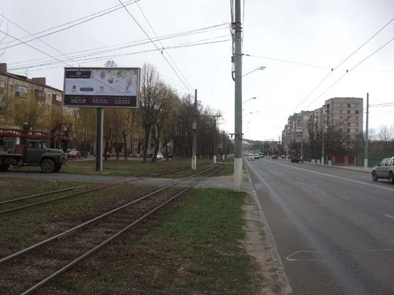 Фото рекламной плоскости по адресу ул. Пирогова (м-н "Лана")