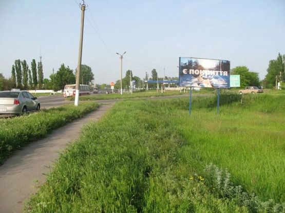 Фото рекламної площини за адресою г.Сарата, р-н пост ГАИ, транспорт. развязка, выезд из Сараты, Арциза, Тарутино