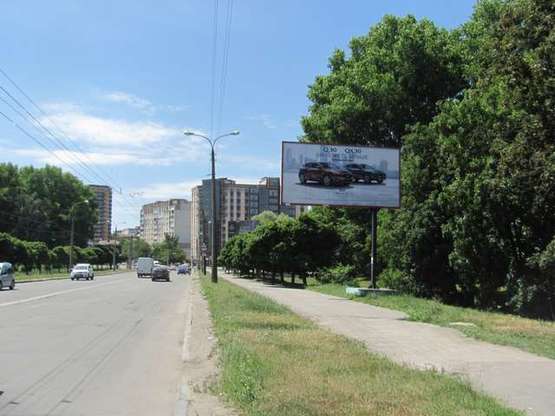 Фото рекламной плоскости по адресу Свободи вул. - Прибузька вул.